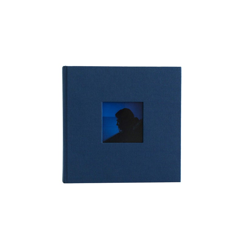 Kolo Hudson 2up Photo Album, Holds 200 4x6 Photos, Ideal for Wedding and Baby Books, Navy - Image 1